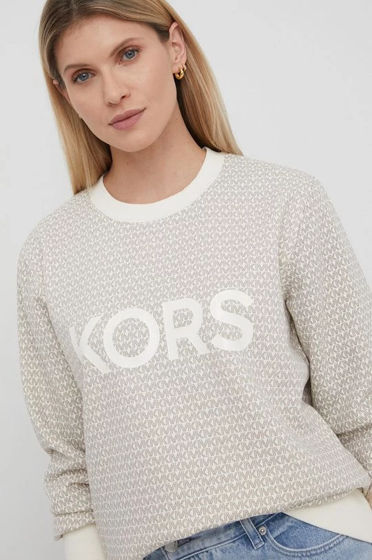 Γυναικεία Χωρίς φερμουάρ Μπλούζα MICHAEL Michael Kors χρώμα: μπεζ, 6 Γυναικεία Χωρίς φερμουάρ Μπλούζα MICHAEL Michael Kors χρώμα: μπεζ, - Image 4