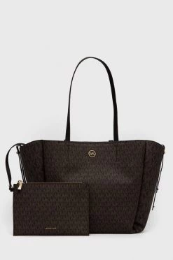 Γυναικεία Τσάντες Shopper και Tote Τσάντα MICHAEL Michael Kors καφέ