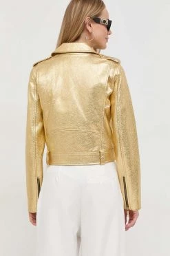 Γυναικεία Κοντά μπουφάν Δερμάτινη ραμονέσκα MICHAEL Michael Kors χρώμα: χρυσαφί, 10 Γυναικεία Κοντά μπουφάν Δερμάτινη ραμονέσκα MICHAEL Michael Kors χρώμα: χρυσαφί, -Michael Kors Κατάστημα unnamed file 1064