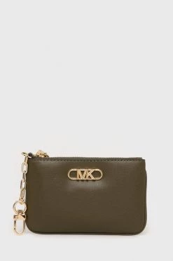 Γυναικεία Πορτοφόλια Δερμάτινο πορτοφόλι MICHAEL Michael Kors χρώμα: πράσινο