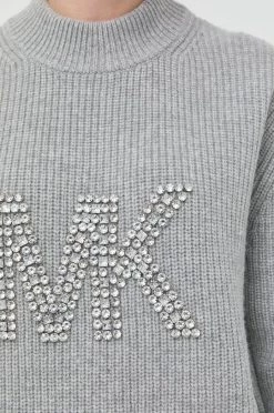 Γυναικεία Χωρίς φερμουάρ Μάλλινο πουλόβερ MICHAEL Michael Kors χρώμα: γκρι, -Michael Kors Κατάστημα unnamed file 1215