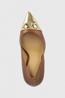 Γυναικεία Τακούνια Ψηλοτάκουνα παπούτσια MICHAEL Michael Kors Parker καφέ -Michael Kors Κατάστημα unnamed file 1226