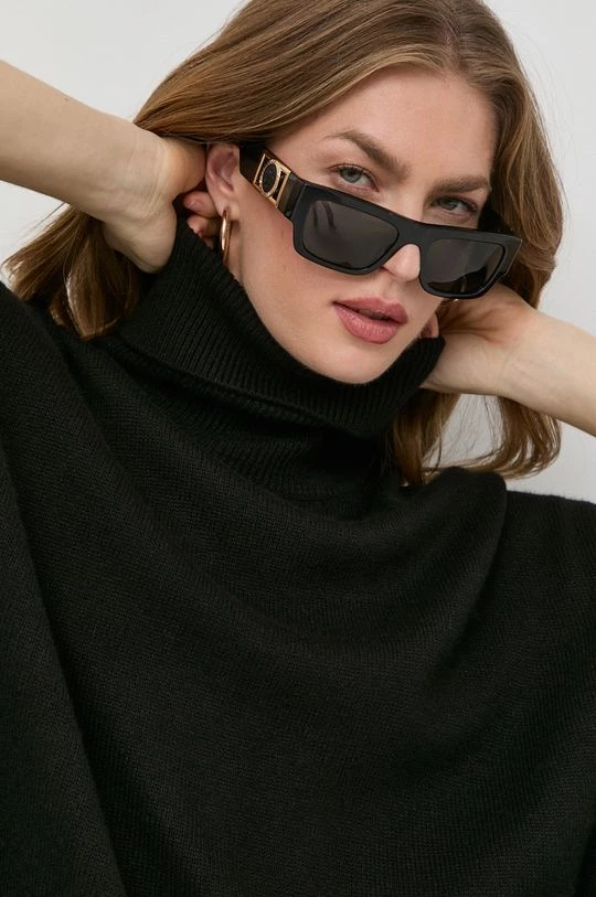 Γυναικεία Πόντσο με μείγμα μαλλιού MICHAEL Michael Kors χρώμα: μαύρο, 7 Γυναικεία Πόντσο με μείγμα μαλλιού MICHAEL Michael Kors χρώμα: μαύρο, - Image 5