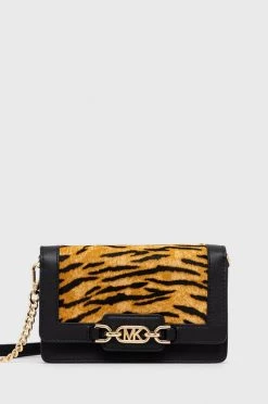 Γυναικεία Τσάντες χιαστί Δερμάτινη τσάντα MICHAEL Michael Kors καφέ