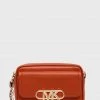 Γυναικεία Τσάντες χιαστί Δερμάτινη τσάντα MICHAEL Michael Kors πορτοκαλί