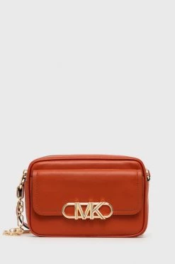 Γυναικεία Τσάντες χιαστί Δερμάτινη τσάντα MICHAEL Michael Kors πορτοκαλί