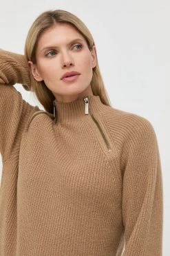 Γυναικεία Φορέματα Μάλλινο φόρεμα MICHAEL Michael Kors καφέ, -Michael Kors Κατάστημα unnamed file 1652