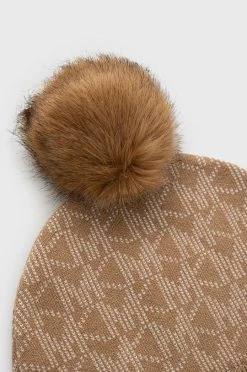 Γυναικεία Σκουφιά Μάλλινο σκουφί MICHAEL Michael Kors καφέ, -Michael Kors Κατάστημα unnamed file 1678