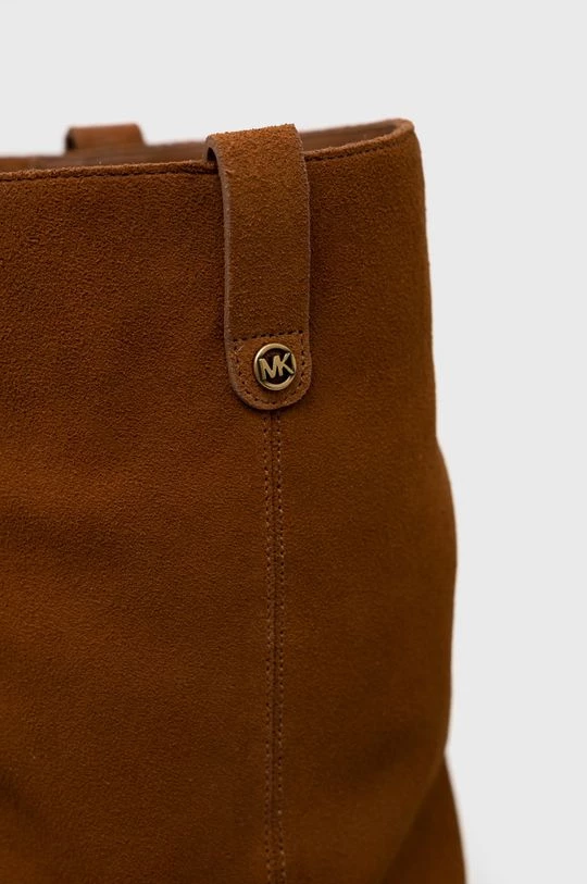 Γυναικεία Μπότες σούετ MICHAEL Michael Kors Harlow χρώμα: καφέ 7 Γυναικεία Μπότες σούετ MICHAEL Michael Kors Harlow χρώμα: καφέ - Image 5
