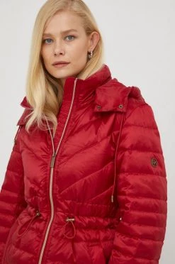 Γυναικεία Μακριά μπουφάν Μπουφάν με επένδυση από πούπουλα MICHAEL Michael Kors κόκκινο,