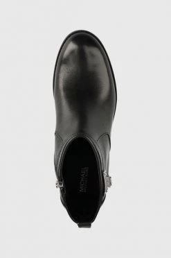 Γυναικεία Μποτάκια Δερμάτινες μπότες MICHAEL Michael Kors Padma χρώμα: μαύρο -Michael Kors Κατάστημα unnamed file 1796