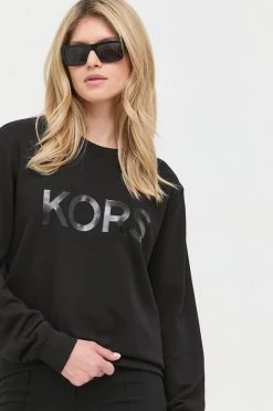 Γυναικεία Χωρίς φερμουάρ Βαμβακερή μπλούζα MICHAEL Michael Kors χρώμα: μαύρο, 11 Γυναικεία Χωρίς φερμουάρ Βαμβακερή μπλούζα MICHAEL Michael Kors χρώμα: μαύρο, -Michael Kors Κατάστημα unnamed file 1874