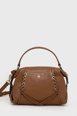 Γυναικεία Τσάντες χιαστί Δερμάτινη τσάντα MICHAEL Michael Kors καφέ