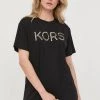 Γυναικεία Κοντομάνικο Βαμβακερό μπλουζάκι MICHAEL Michael Kors μαύρο -Michael Kors Κατάστημα unnamed file 2001