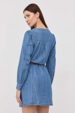 Γυναικεία Φορέματα Φόρεμα τζιν MICHAEL Michael Kors μπλε -Michael Kors Κατάστημα unnamed file 2210