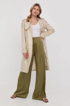 Γυναικεία Παλτά Καμπαρντίνα MICHAEL Michael Kors χρώμα: μπεζ,