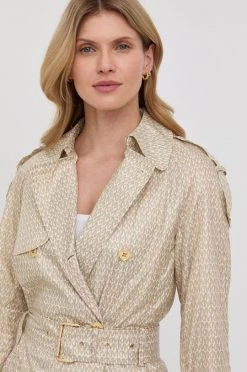 Γυναικεία Παλτά Καμπαρντίνα MICHAEL Michael Kors χρώμα: μπεζ, -Michael Kors Κατάστημα unnamed file 2237