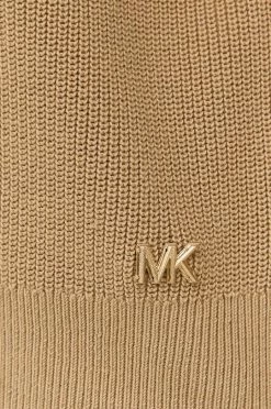 Γυναικεία Χωρίς φερμουάρ Βαμβακερό πουλόβερ MICHAEL Michael Kors χρώμα: μπεζ, -Michael Kors Κατάστημα unnamed file 2302