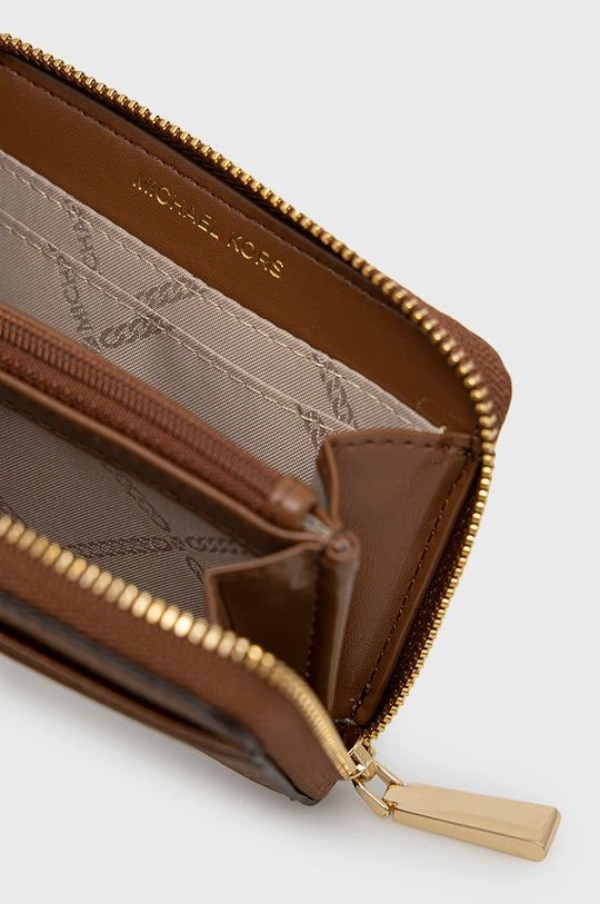 Γυναικεία Πορτοφόλια Δερμάτινο πορτοφόλι MICHAEL Michael Kors χρώμα: καφέ 4 Γυναικεία Πορτοφόλια Δερμάτινο πορτοφόλι MICHAEL Michael Kors χρώμα: καφέ - Image 2