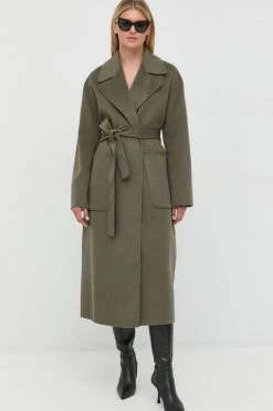 Γυναικεία Παλτά Μάλλινο παλτό MICHAEL Michael Kors πράσινο,