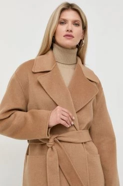 Γυναικεία Παλτά Μάλλινο παλτό MICHAEL Michael Kors καφέ, -Michael Kors Κατάστημα unnamed file 2556