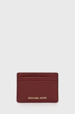 Γυναικεία Πορτοφόλια Δερμάτινη θήκη για κάρτες MICHAEL Michael Kors στρατιωτικός