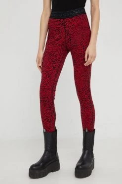 Γυναικεία Κολάν MICHAEL Michael Kors κόκκινο