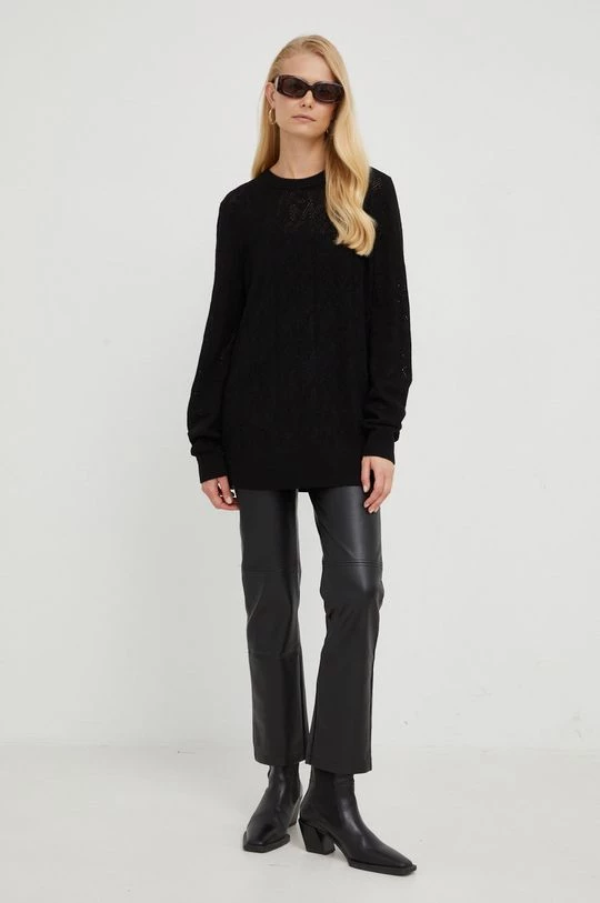 Γυναικεία Χωρίς φερμουάρ Μάλλινο πουλόβερ MICHAEL Michael Kors χρώμα: μαύρο, 4 Γυναικεία Χωρίς φερμουάρ Μάλλινο πουλόβερ MICHAEL Michael Kors χρώμα: μαύρο, - Image 2