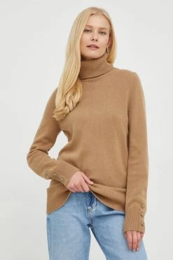 Γυναικεία Χωρίς φερμουάρ Πουλόβερ με μείγμα κασμίρ MICHAEL Michael Kors χρώμα: καφέ, -Michael Kors Κατάστημα unnamed file 2640