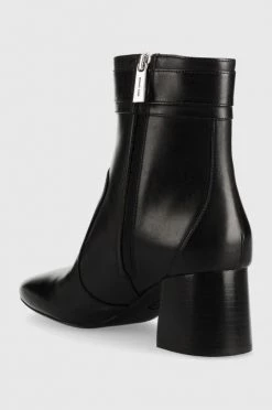 Γυναικεία Μποτάκια Δερμάτινες μπότες MICHAEL Michael Kors Padma χρώμα: μαύρο -Michael Kors Κατάστημα unnamed file 2667