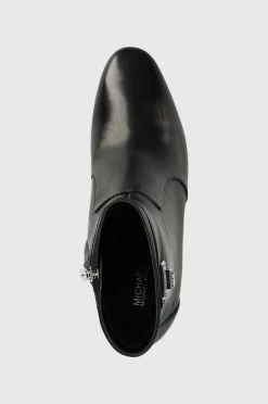 Γυναικεία Μποτάκια Δερμάτινες μπότες MICHAEL Michael Kors Padma χρώμα: μαύρο -Michael Kors Κατάστημα unnamed file 2668