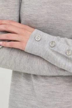 Γυναικεία Χωρίς φερμουάρ Μάλλινο πουλόβερ MICHAEL Michael Kors χρώμα: γκρι, -Michael Kors Κατάστημα unnamed file 2740