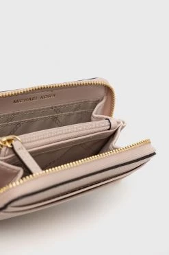 Γυναικεία Πορτοφόλια Δερμάτινο πορτοφόλι MICHAEL Michael Kors χρώμα: ροζ -Michael Kors Κατάστημα unnamed file 2797