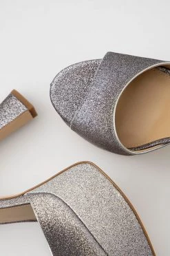 Γυναικεία Πέδιλα με τακούνι Σανδάλια MICHAEL Michael Kors Jenson ασημί -Michael Kors Κατάστημα unnamed file 2802