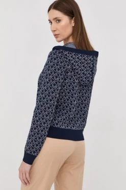 Γυναικεία Με φερμουάρ Μπλούζα MICHAEL Michael Kors χρώμα: ναυτικό μπλε, -Michael Kors Κατάστημα unnamed file 2875