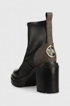 Γυναικεία Μποτάκια Δερμάτινες μπότες MICHAEL Michael Kors Cyrus χρώμα: μαύρο -Michael Kors Κατάστημα unnamed file 291