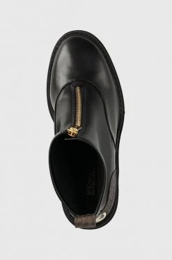 Γυναικεία Μποτάκια Δερμάτινες μπότες MICHAEL Michael Kors Cyrus χρώμα: μαύρο -Michael Kors Κατάστημα unnamed file 292