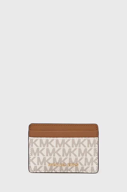 Γυναικεία Πορτοφόλια Θήκη για κάρτες MICHAEL Michael Kors χρώμα: μπεζ 3 Γυναικεία Πορτοφόλια Θήκη για κάρτες MICHAEL Michael Kors χρώμα: μπεζ