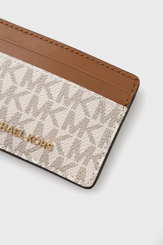 Γυναικεία Πορτοφόλια Θήκη για κάρτες MICHAEL Michael Kors χρώμα: μπεζ 4 Γυναικεία Πορτοφόλια Θήκη για κάρτες MICHAEL Michael Kors χρώμα: μπεζ - Image 2
