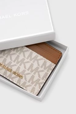 Γυναικεία Πορτοφόλια Θήκη για κάρτες MICHAEL Michael Kors χρώμα: μπεζ 9 Γυναικεία Πορτοφόλια Θήκη για κάρτες MICHAEL Michael Kors χρώμα: μπεζ -Michael Kors Κατάστημα unnamed file 2928