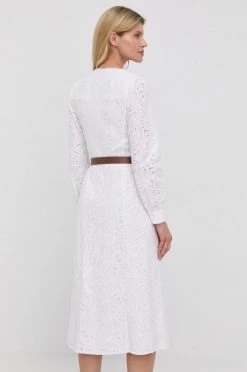 Γυναικεία Φορέματα Βαμβακερό φόρεμα MICHAEL Michael Kors άσπρο, -Michael Kors Κατάστημα unnamed file 2952