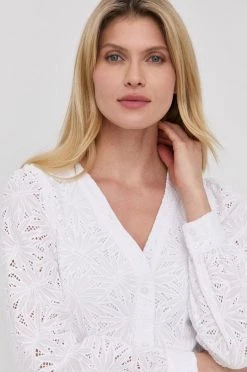 Γυναικεία Φορέματα Βαμβακερό φόρεμα MICHAEL Michael Kors άσπρο, -Michael Kors Κατάστημα unnamed file 2953