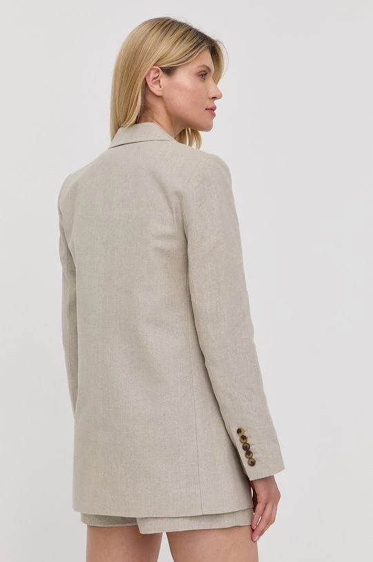 Γυναικεία Σακάκια Λινό πανωφόρι MICHAEL Michael Kors μπεζ, 5 Γυναικεία Σακάκια Λινό πανωφόρι MICHAEL Michael Kors μπεζ, - Image 3