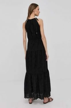 Γυναικεία Φορέματα Βαμβακερό φόρεμα MICHAEL Michael Kors μαύρο, -Michael Kors Κατάστημα unnamed file 3005