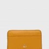 Γυναικεία Πορτοφόλια Δερμάτινο πορτοφόλι MICHAEL Michael Kors χρώμα: κίτρινο