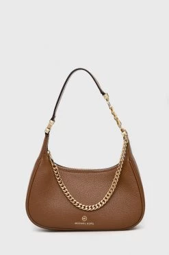 Γυναικεία Τσάντες χιαστί Δερμάτινη τσάντα MICHAEL Michael Kors καφέ