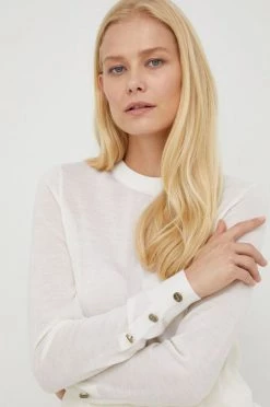 Γυναικεία Χωρίς φερμουάρ Μάλλινο πουλόβερ MICHAEL Michael Kors χρώμα: μπεζ,