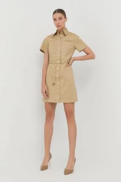 Γυναικεία Φορέματα Φόρεμα MICHAEL Michael Kors μπεζ, -Michael Kors Κατάστημα unnamed file 3234