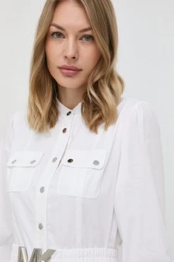 Γυναικεία Φορέματα Φόρεμα MICHAEL Michael Kors άσπρο, -Michael Kors Κατάστημα unnamed file 3257