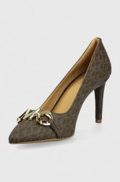 Γυναικεία Τακούνια Ψηλοτάκουνα παπούτσια MICHAEL Michael Kors Izzy καφέ -Michael Kors Κατάστημα unnamed file 3276